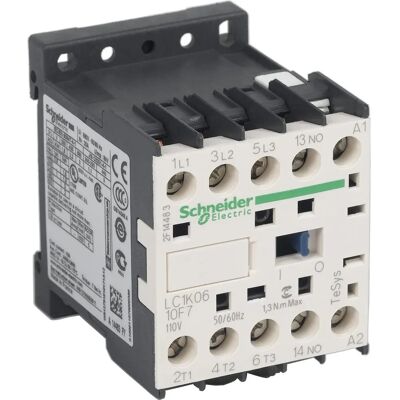 Schneider Electric LC1K0610F7 Schütz 6A 110V AC Schneider Electric LC1K0610F7 Schütz 6A 110V AC