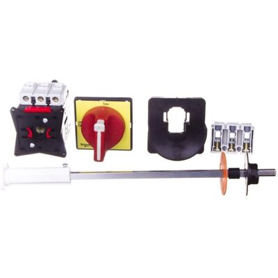 Schneider Electric VCCF2 3-poliger Isolator - 690V, 40A, Rot Panelmontage Schneider Electric VCCF2 3-poliger Isolator - 690V, 40A, Rot Panelmontage