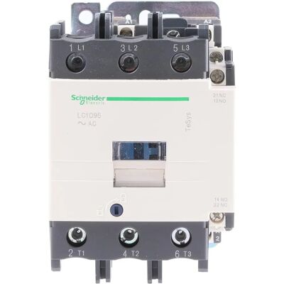 Contacteur Schneider Electric LC1D - 3P, AC-3, 440V, 95A - Bobine 115V - Publicité Contacteur Schneider Electric LC1D - 3P, AC-3, 440V, 95A - Bobine 115V - Publicité
