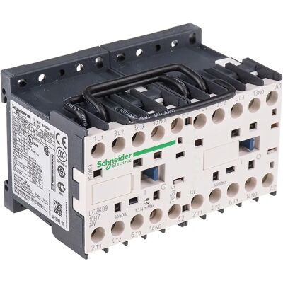 Contactor reversível Schneider Electric LC2K 3 polos 24V AC - IEC, UL, CSA Contactor reversível Schneider Electric LC2K 3 polos 24V AC - IEC, UL, CSA
