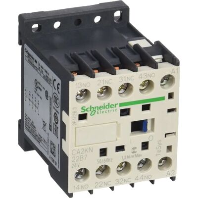 Schneider Electric CA2KN22-B7 Hilfsschütz - 2S 2Ö 24V - 10A Schneider Electric CA2KN22-B7 Hilfsschütz - 2S 2Ö 24V - 10A