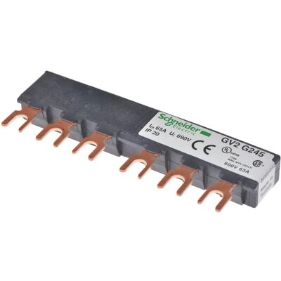 Schneider Electric GV2G05 Bornier - 3 pôles IP20 63A - Publicité Schneider Electric GV2G05 Bornier - 3 pôles IP20 63A - Publicité