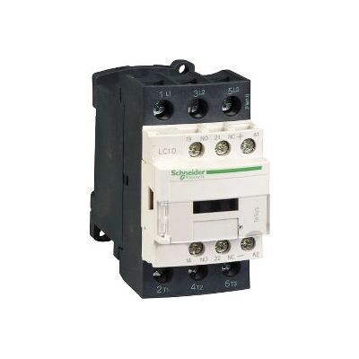 Schneider Electric LC1D38ED Leistungsschütz - 3-polig 48V DC 38A Schneider Electric LC1D38ED Leistungsschütz - 3-polig 48V DC 38A