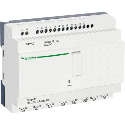 Schneider Electric Zelio Logic Modul - 12 Digitale Eingänge 8 Relaisausgänge Schneider Electric Zelio Logic Modul - 12 Digitale Eingänge 8 Relaisausgänge