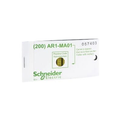 Schneider Electric - AR1MA014 - Gul - 200 st - kabelmarkör Schneider Electric - AR1MA014 - Gul - 200 st - kabelmarkör