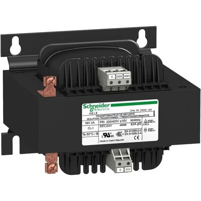 Transformateur Schneider Electric - 230/400V Primaire, 24V 100VA - Sortie Unique - Publicité Transformateur Schneider Electric - 230/400V Primaire, 24V 100VA - Sortie Unique - Publicité