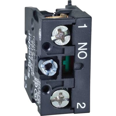 Interrupteur auxiliaire Schneider Electric ZB2BE102 - 1 NC, montage frontal, 600V - Publicité Interrupteur auxiliaire Schneider Electric ZB2BE102 - 1 NC, montage frontal, 600V - Publicité