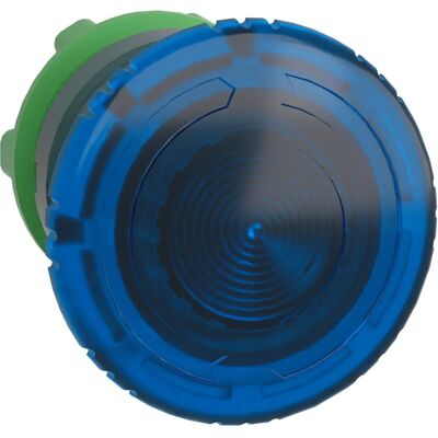 Schneider Electric Blauer 40mm Rundtaster - Steuerpult Schneider Electric Blauer 40mm Rundtaster - Steuerpult
