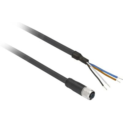 Telemecanique XZCP1164L5 Sensors Kabel - 5m M12 Female Telemecanique XZCP1164L5 Sensors Kabel - 5m M12 Female