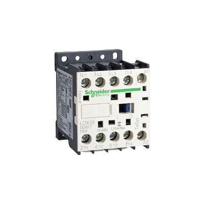 Schneider Electric LC1K12004B7 Leistungsschütz - 4-polig, 20A, 24V AC Schneider Electric LC1K12004B7 Leistungsschütz - 4-polig, 20A, 24V AC
