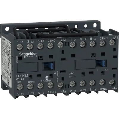 Schneider Electric LP2K Kontaktor 3P AC-3 24V DC 12A Schneider Electric LP2K Kontaktor 3P AC-3 24V DC 12A