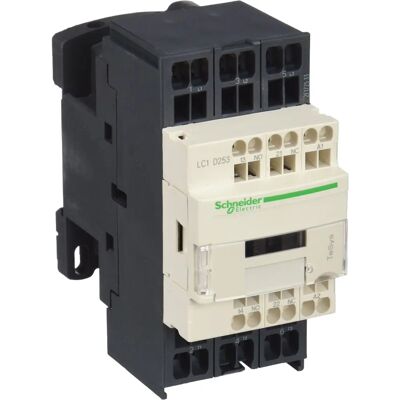 Contacteur Schneider Electric TeSys D 3 pôles - Bobine 110 V 25A Contacteur Schneider Electric TeSys D 3 pôles - Bobine 110 V 25A