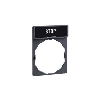 Schneider Electric ZBY2304 Etikettenhalter - Unterstützt 30x40mm Etiketten für bis zu 22 Geräte Schneider Electric ZBY2304 Etikettenhalter - Unterstützt 30x40mm Etiketten für bis zu 22 Geräte