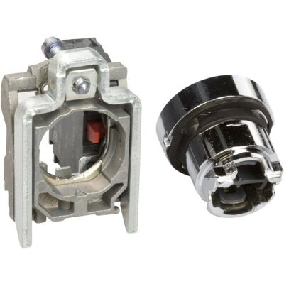 Schneider Electric XB4BA42 Metall-Drucktaster - IP66 - 22,5mm - Industrie Schneider Electric XB4BA42 Metall-Drucktaster - IP66 - 22,5mm - Industrie
