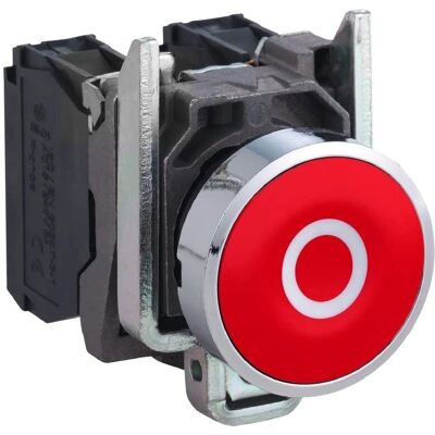 Schneider Electric XB4BA42 Pulsante metallo - IP66 - 22,5mm - Industriale Schneider Electric XB4BA42 Pulsante metallo - IP66 - 22,5mm - Industriale