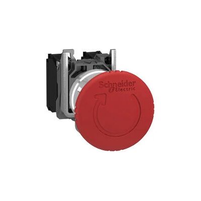 Schneider Electric XB4BS8445 Roter Drucktaster - Druckschalter Schneider Electric XB4BS8445 Roter Drucktaster - Druckschalter