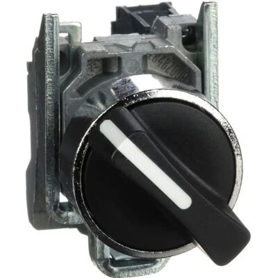 Schneider Electric XB4BD21 Rotary Selector Switch - Black Schneider Electric XB4BD21 Rotary Selector Switch - Black