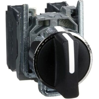 Schneider Electric XB4BD53 Compact Rotary Switch - IP67/IP69K - 3 Positions Schneider Electric XB4BD53 Compact Rotary Switch - IP67/IP69K - 3 Positions