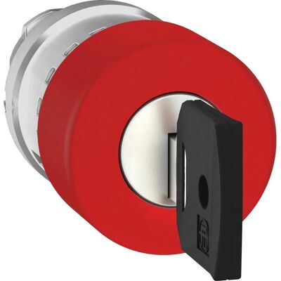 Schneider Electric ZB4BS934 Not-Aus-Taster, verrastungssicher, 22mm, Chrom, Rot Schneider Electric ZB4BS934 Not-Aus-Taster, verrastungssicher, 22mm, Chrom, Rot