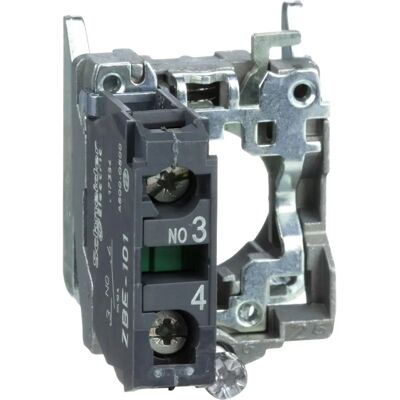 Schneider Electric ZB4BZ101 - Bloque de contactos auxiliares - Metal - para Harmony XB4 Schneider Electric ZB4BZ101 - Bloque de contactos auxiliares - Metal - para Harmony XB4