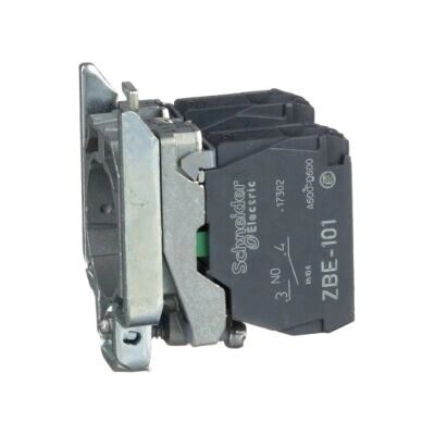 Schneider Electric ZB4BZ103 - Bloque de interruptor auxiliar, 2 contactos NA - Accesorio de interruptor eléctrico Schneider Electric ZB4BZ103 - Bloque de interruptor auxiliar, 2 contactos NA - Accesorio de interruptor eléctrico