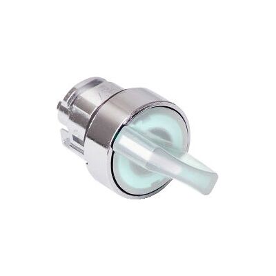 Schneider Electric ZB4BK1213 - Selector luminoso - 2 posiciones - Blanco - Accesorio de interruptor eléctrico Schneider Electric ZB4BK1213 - Selector luminoso - 2 posiciones - Blanco - Accesorio de interruptor eléctrico