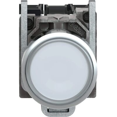 Schneider Electric: XB4, Blanco, Redondo, Montaje en panel - Pulsador Schneider Electric: XB4, Blanco, Redondo, Montaje en panel - Pulsador