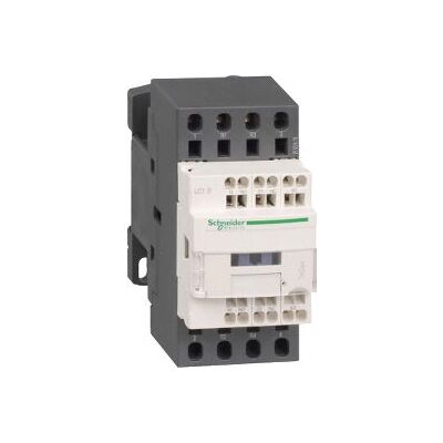 Schneider Electric LC1D1283BD Kontaktor - 2NO + 2NC, 24 V DC, 25A Schneider Electric LC1D1283BD Kontaktor - 2NO + 2NC, 24 V DC, 25A