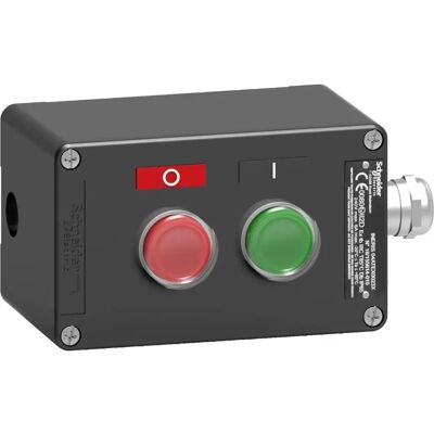 Schneider Electric Steuerstation - XAWF210EX - Metall, Start/Stop, IP65 Schneider Electric Steuerstation - XAWF210EX - Metall, Start/Stop, IP65