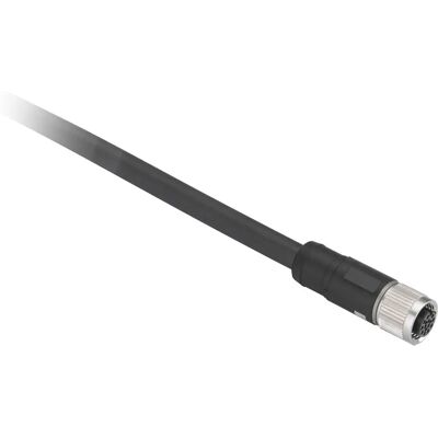 Telemecanique XZCP29P11L5 Sensors Kabel - 8-polig, 5m, Schwarz Telemecanique XZCP29P11L5 Sensors Kabel - 8-polig, 5m, Schwarz