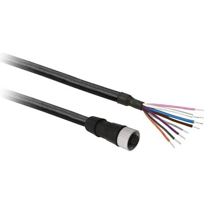 Telemecanique Sensors XZCP29P12L10 8-poliges 10m M12 Verbindungskabel Telemecanique Sensors XZCP29P12L10 8-poliges 10m M12 Verbindungskabel