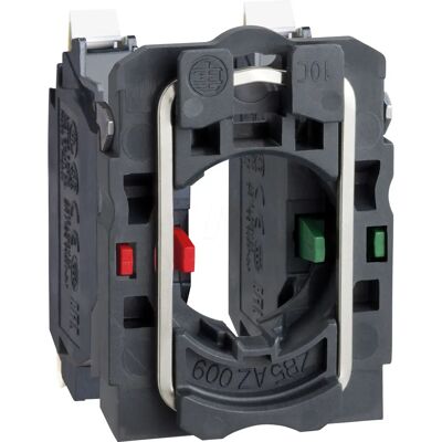 Schneider Electric ZB5AZ1055 - Bloque de contactos auxiliares - 1 NO, 1 NC Schneider Electric ZB5AZ1055 - Bloque de contactos auxiliares - 1 NO, 1 NC