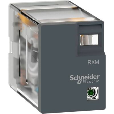 Schneider Electric - Harmony RXM2L - 4 Form C - 24V DC - Relä Schneider Electric - Harmony RXM2L - 4 Form C - 24V DC - Relä