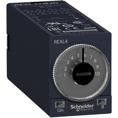 Schneider Electric Zeitschaltrelais - Multifunktion 24V DC, 4 Kontakte Schneider Electric Zeitschaltrelais - Multifunktion 24V DC, 4 Kontakte