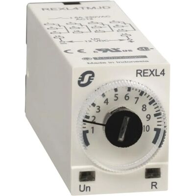 Schneider Electric REXL4TMB7 - Zeitrelais mit 4 Kontakten - 24V AC Schneider Electric REXL4TMB7 - Zeitrelais mit 4 Kontakten - 24V AC