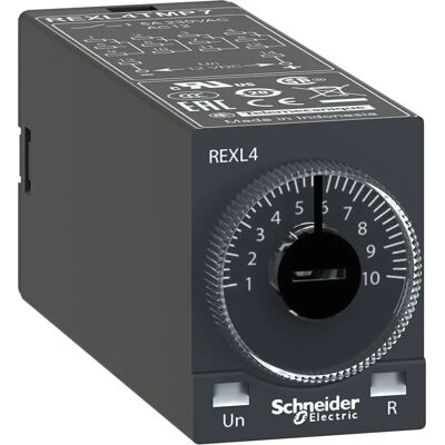 Schneider REXL4TMP7 Harmony Time - Power Relay - 0.1s..100h - 230Vac - 4FO Schneider REXL4TMP7 Harmony Time - Power Relay - 0.1s..100h - 230Vac - 4FO