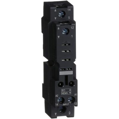 Schneider Electric Relæstik - Serie RPM - 3-Pin - DIN Montering Schneider Electric Relæstik - Serie RPM - 3-Pin - DIN Montering
