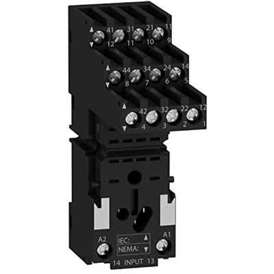 Schneider Electric Relaisgrund - 4-polig, max 5A, IP20 - Relätyp Schneider Electric Relaisgrund - 4-polig, max 5A, IP20 - Relätyp