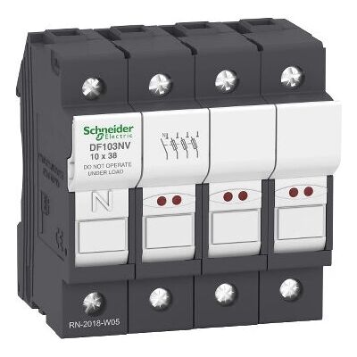 Schneider Electric TeSys DF - Sicherungshalter - 3er Pack - 690 V - IP20 - Kategorie III Schneider Electric TeSys DF - Sicherungshalter - 3er Pack - 690 V - IP20 - Kategorie III