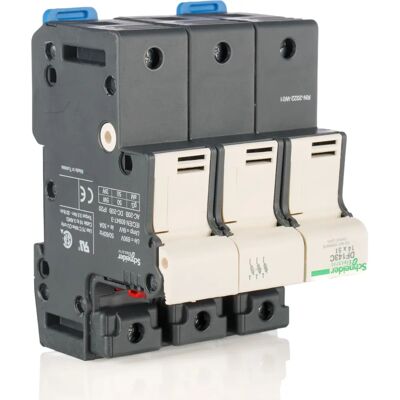 Schneider Electric Sicherungshalter - 14x51mm, 3P, 50A, 690V - DIN-Schiene Schneider Electric Sicherungshalter - 14x51mm, 3P, 50A, 690V - DIN-Schiene