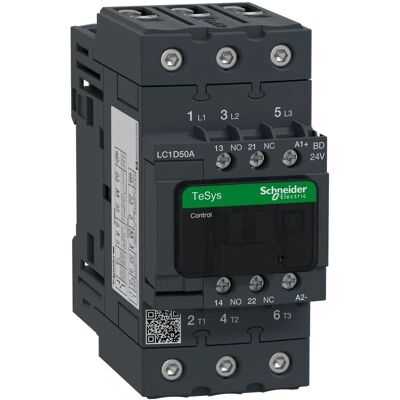 Schneider Electric - Tesys d - Kontaktor - 50A - 3-polig - Sicherheitsstandard Schneider Electric - Tesys d - Kontaktor - 50A - 3-polig - Sicherheitsstandard