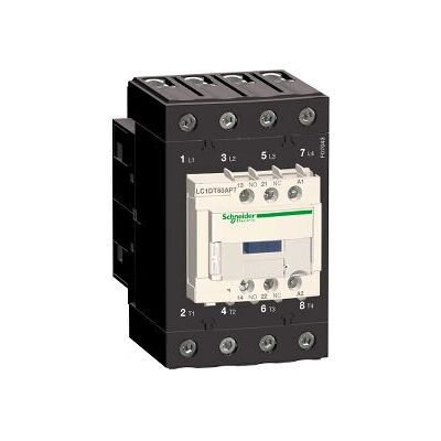 Schneider Electric LC1DT60AB7 Contactor - 4P 60A 24V AC Schneider Electric LC1DT60AB7 Contactor - 4P 60A 24V AC