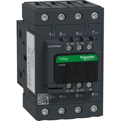 Schneider Schütz LC1DT80AP7 - 4P AC-1 80A 230V Schneider Schütz LC1DT80AP7 - 4P AC-1 80A 230V