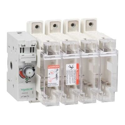 Schneider Electric GS2G3 - Leitungsschutzschalter mit Sicherungen - 3-polig Schneider Electric GS2G3 - Leitungsschutzschalter mit Sicherungen - 3-polig