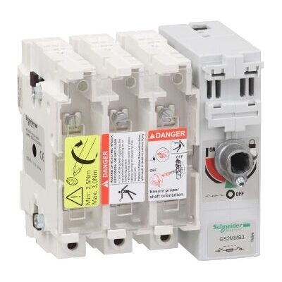 Schneider Electric GS2M - 3-poliger 200A DIN B1 B2 Leitungsschutzschalter Schneider Electric GS2M - 3-poliger 200A DIN B1 B2 Leitungsschutzschalter