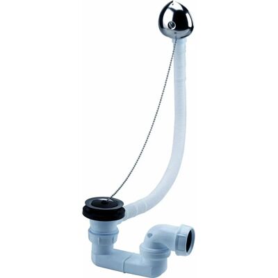 Scarico vasca Nicoll in acciaio inox - Vassoio 70mm, uscita 40mm, sifone 360° Scarico vasca Nicoll in acciaio inox - Vassoio 70mm, uscita 40mm, sifone 360°
