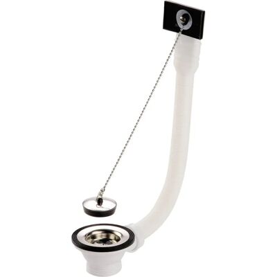 NICOLL PVC Überlaufspüle Ablauf - Edelstahl Zubehör NICOLL PVC Überlaufspüle Ablauf - Edelstahl Zubehör