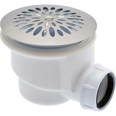 Nicoll Horizontaler Duschablauf - Edelstahl - Universal - 90mm Nicoll Horizontaler Duschablauf - Edelstahl - Universal - 90mm
