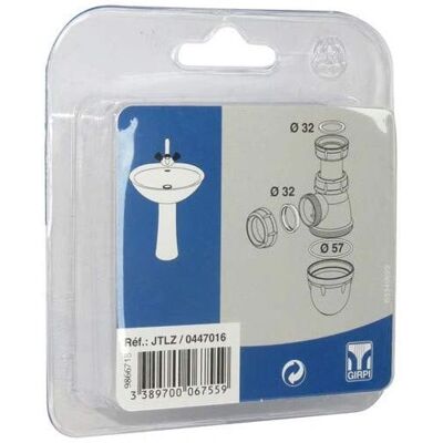 Guarnizioni Sifone Lavandino Girpi - Set di 3 Guarnizioni di Alta Qualità Guarnizioni Sifone Lavandino Girpi - Set di 3 Guarnizioni di Alta Qualità