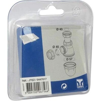 Kit de joints pour siphon d'évier - 3 pièces Kit de joints pour siphon d'évier - 3 pièces
